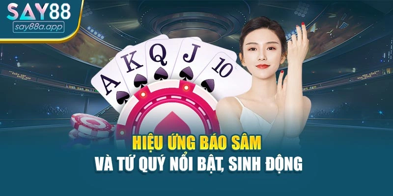 Hiệu ứng báo sâm và tứ quý nổi bật, sinh động